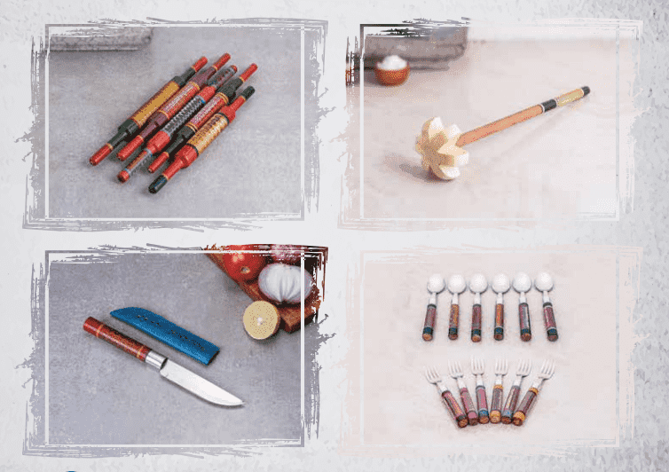 Reha Lacquer Wooden Craft-Zishta Kitchen Accessories
