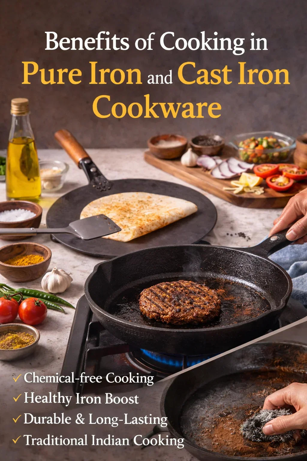 Proper Care and Maintenance of Chemical-Free Cookware