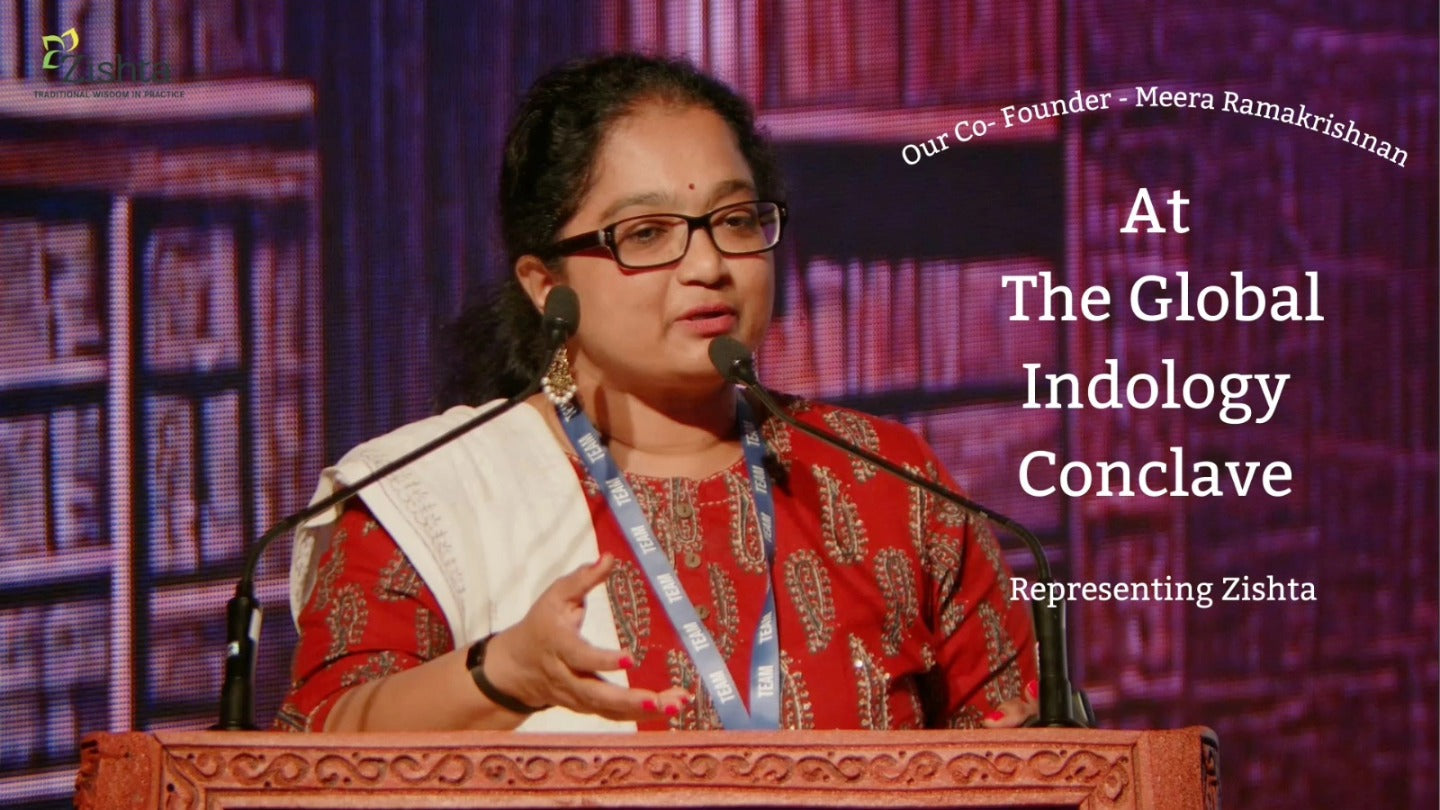 Zishta Co-Founder Meera Ramakrishna at The Global Indology Conclave