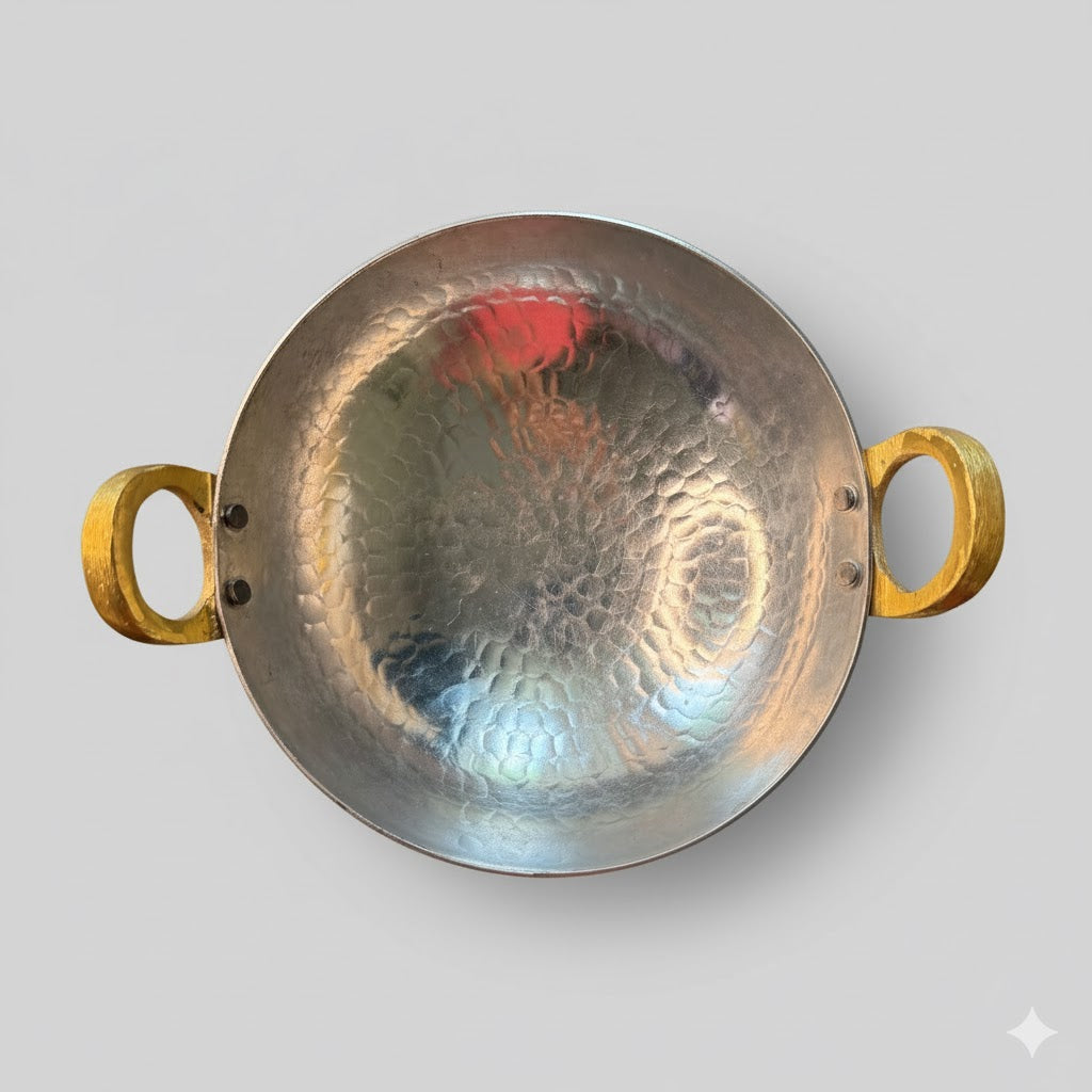 Brass Kadai without lid - Small