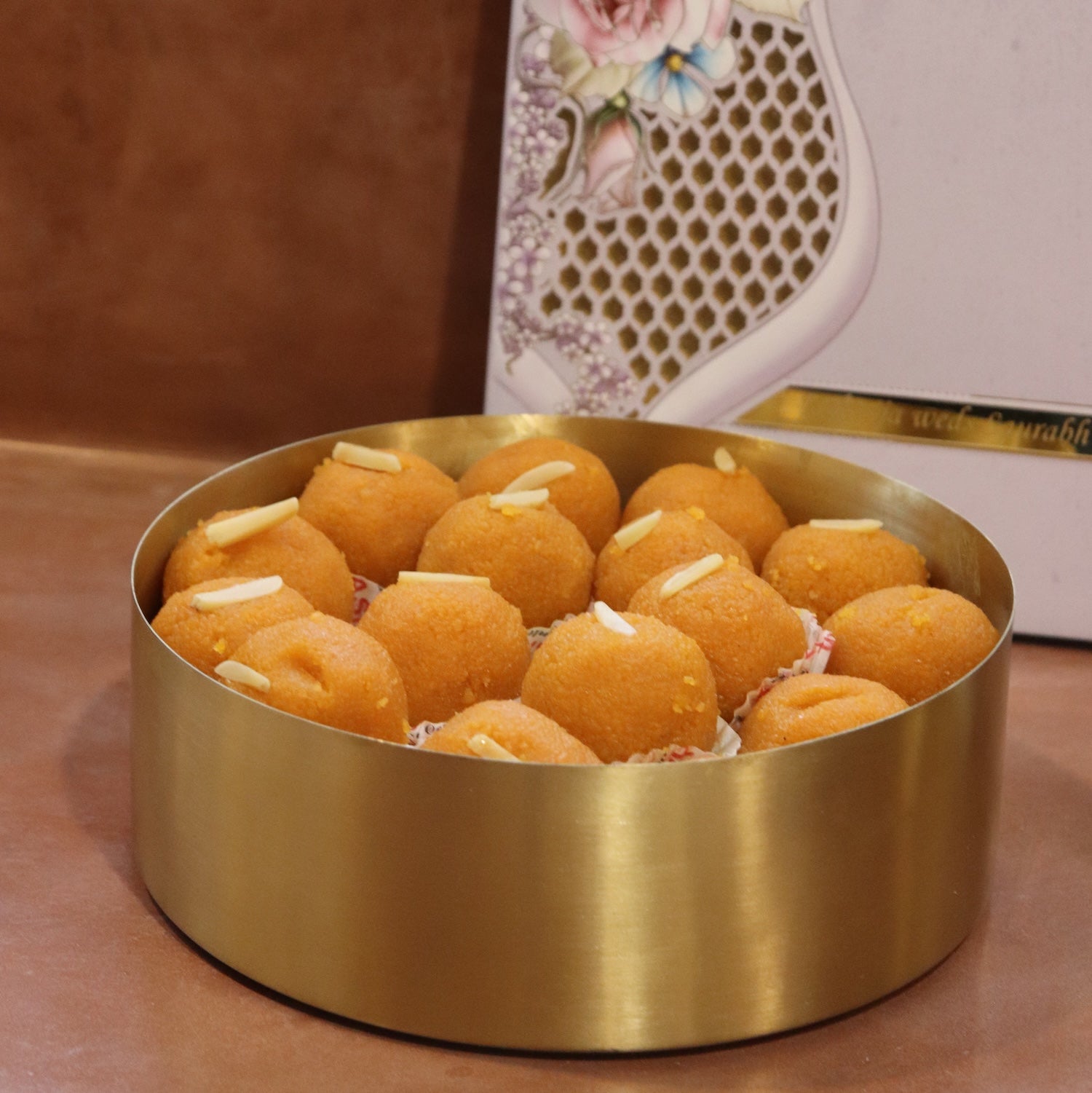 Brass Mandala Box-Zishta Prarambha Wedding Gifts