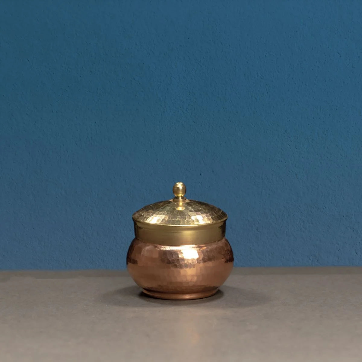 Copper Mukhwas Dabba-Zishta Traditional Kitchen Food Storage Containers