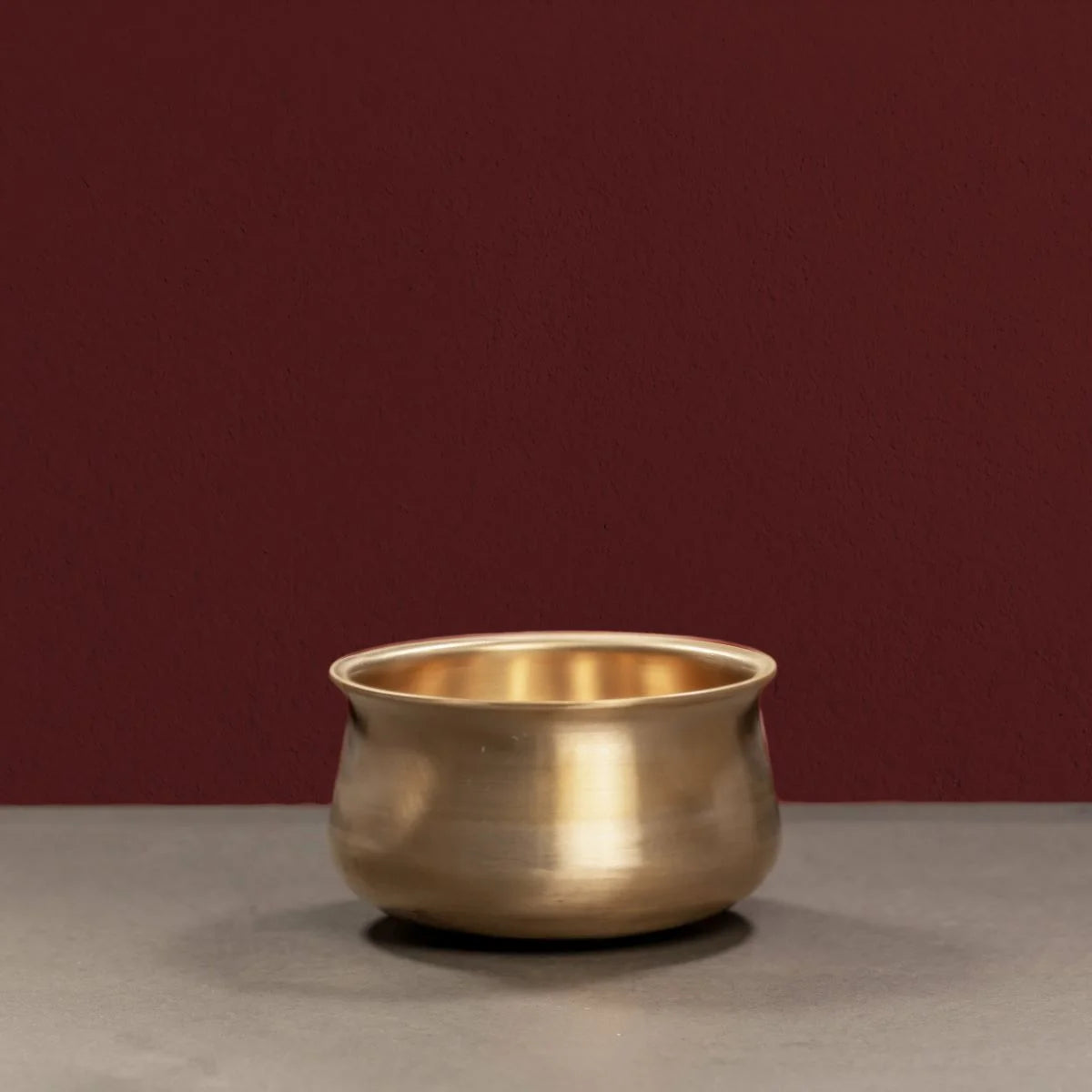 Pure Kansa Tulsi Handi – Handcrafted Bronze Cookware for Daily Cooking