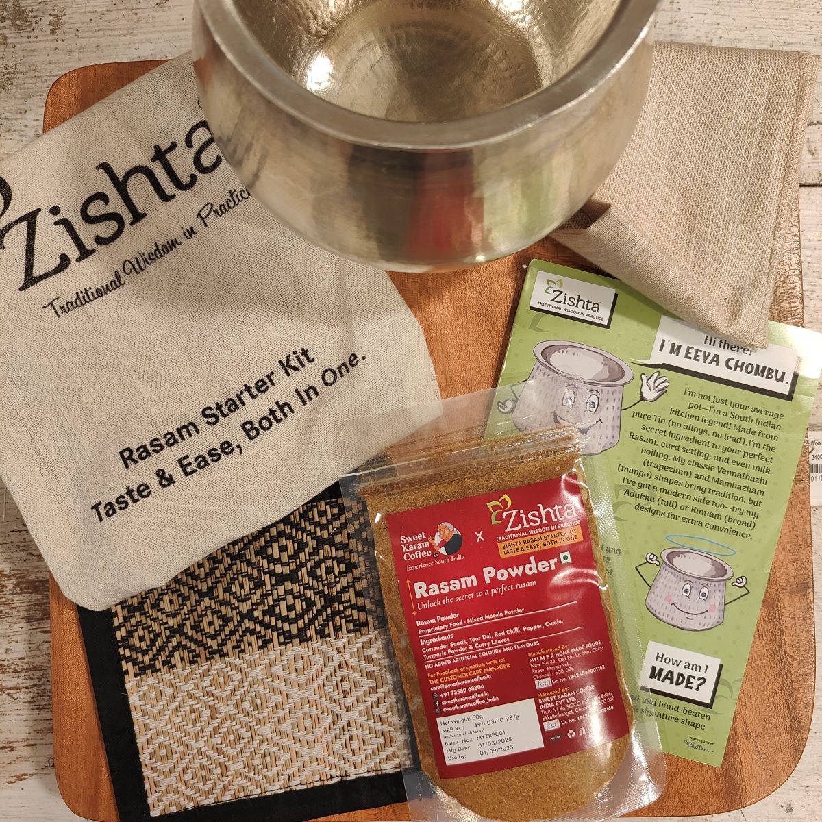 Rasam Starter Kit-1-Zishta Traditional Cookware