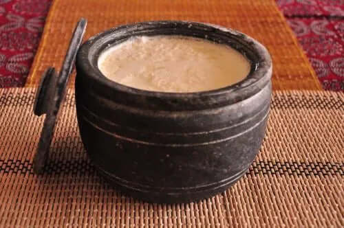Soapstone Storage Containers Maakal -Curd Setter-Zishta Traditional Storage Containers