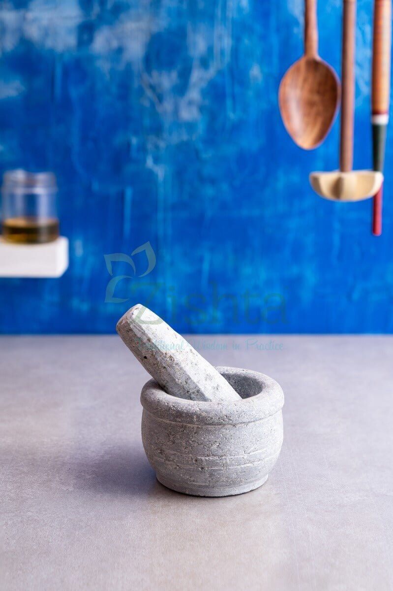Soapstone Maakal Morer Pestle-Zishta Kitchen Accessories