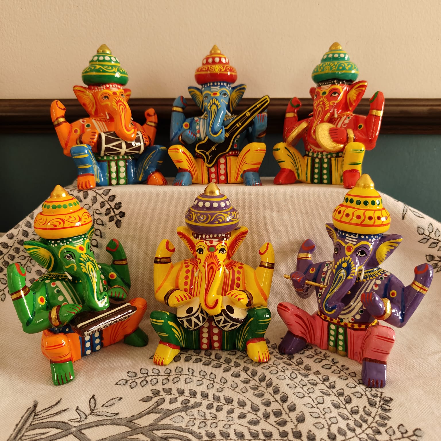 Varaasi Ganesha Set Large-1-Zishta Traditional Home Decor Toys