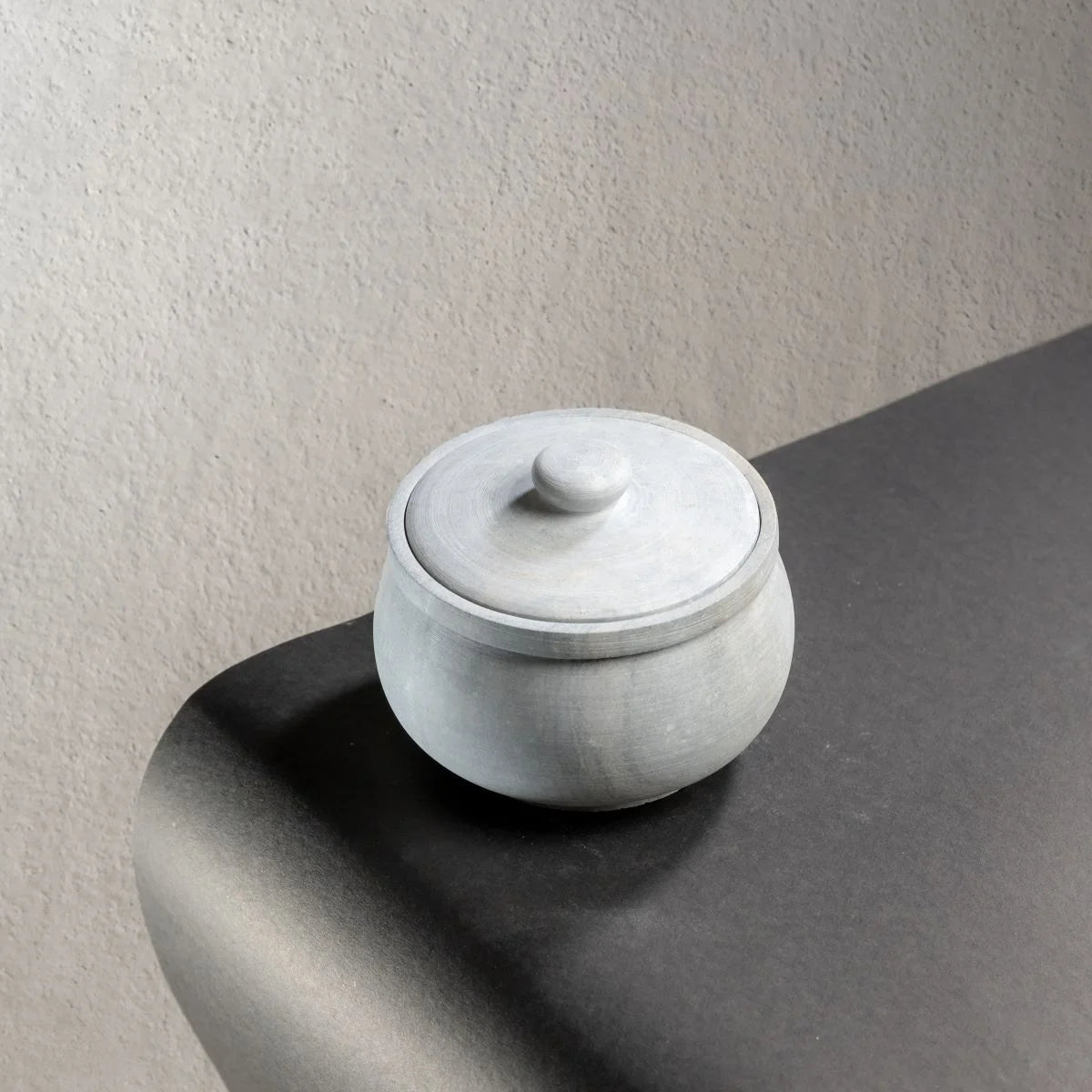 Zishta Soapstone Kitchen Storage Containers-Curd Setter-Spice Storage Top View