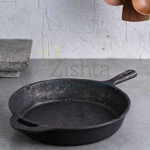 Cast Iron Skillet-Zishta Traditional Cookware