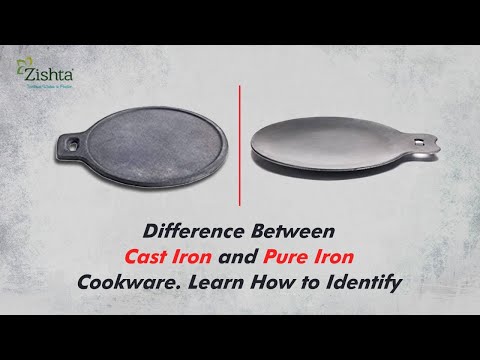 Difference between Pure Iron and Cast Iron Cookware