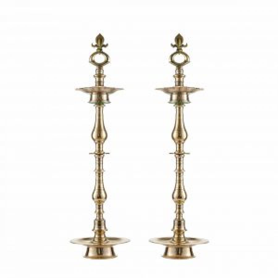 Traditional Brass Kuthu Vilakku-Zishta Home Decor