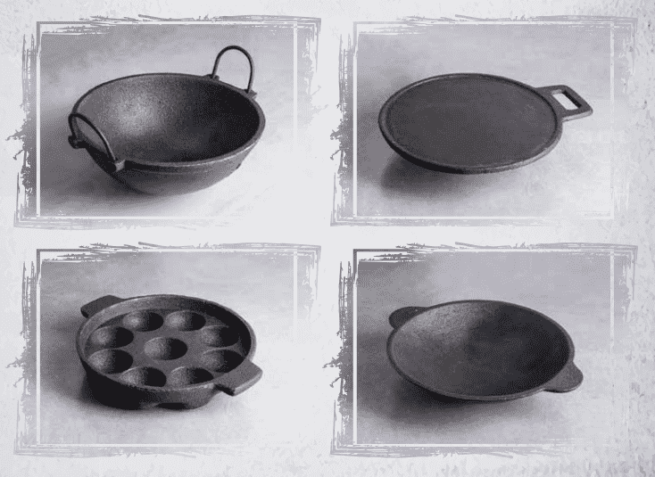 Zishta Cast Iron Cookware