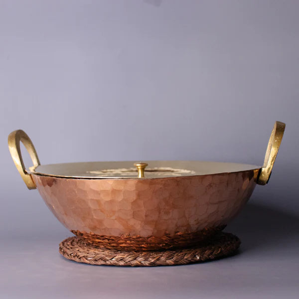 Copper Kadai-Zishta Traditional Cookware