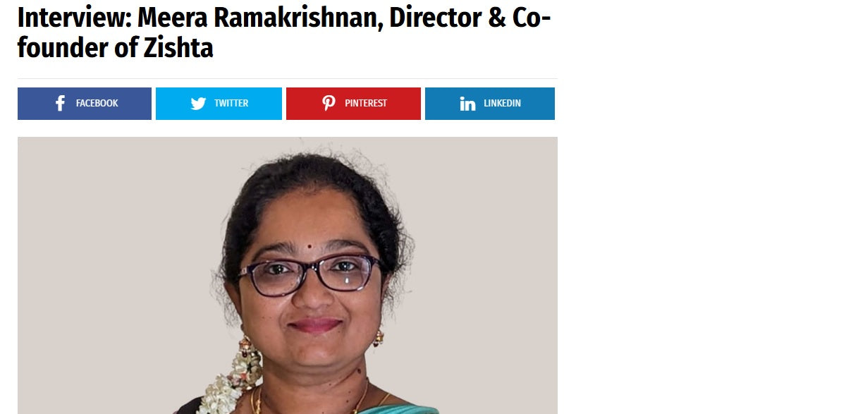 Meera Ramakrishnan-Sugarmint Intervew-Zishta