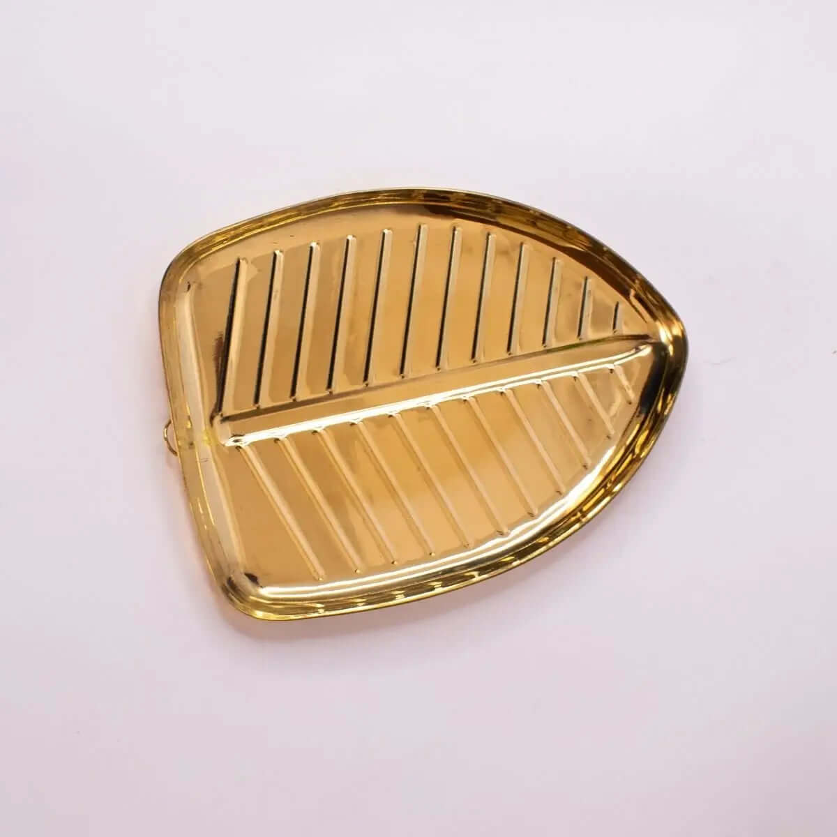 Brass Banana Leaf Plate Zishta