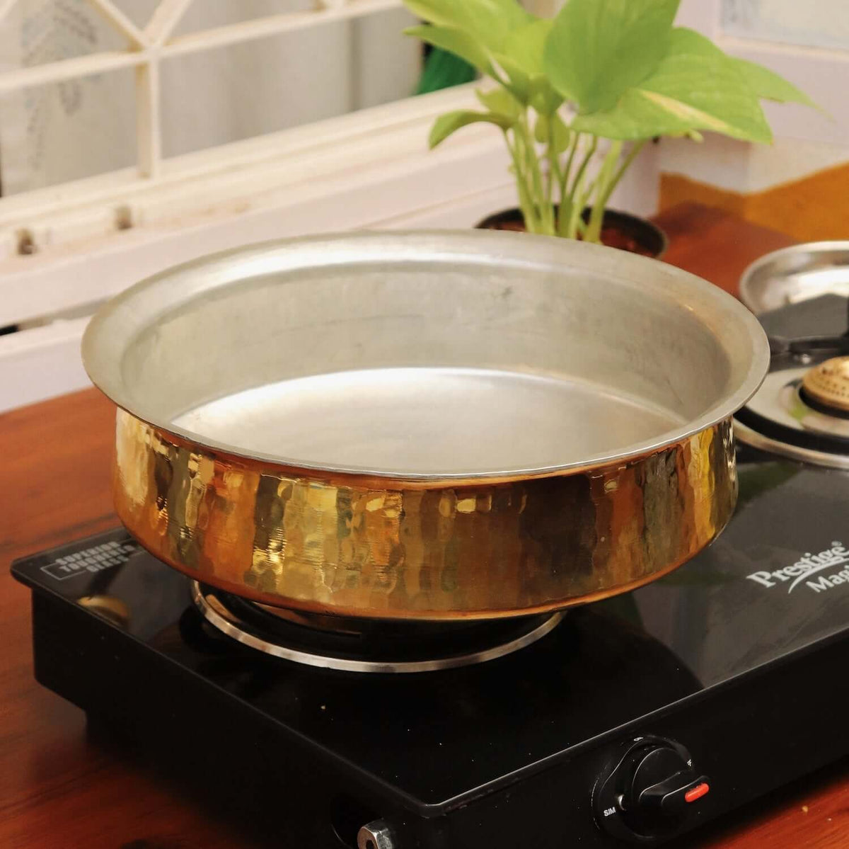 Brass Lagan-Pital Lagan for cooking | Brass Cookware Online | Zishta