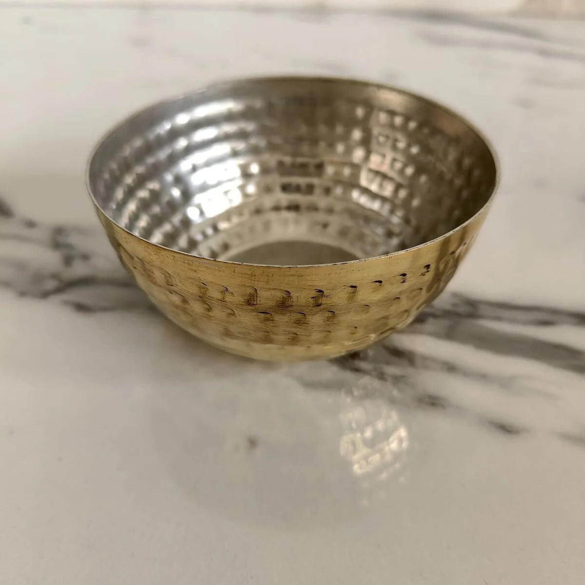 Brass Traditional Serving Bowl - Medium