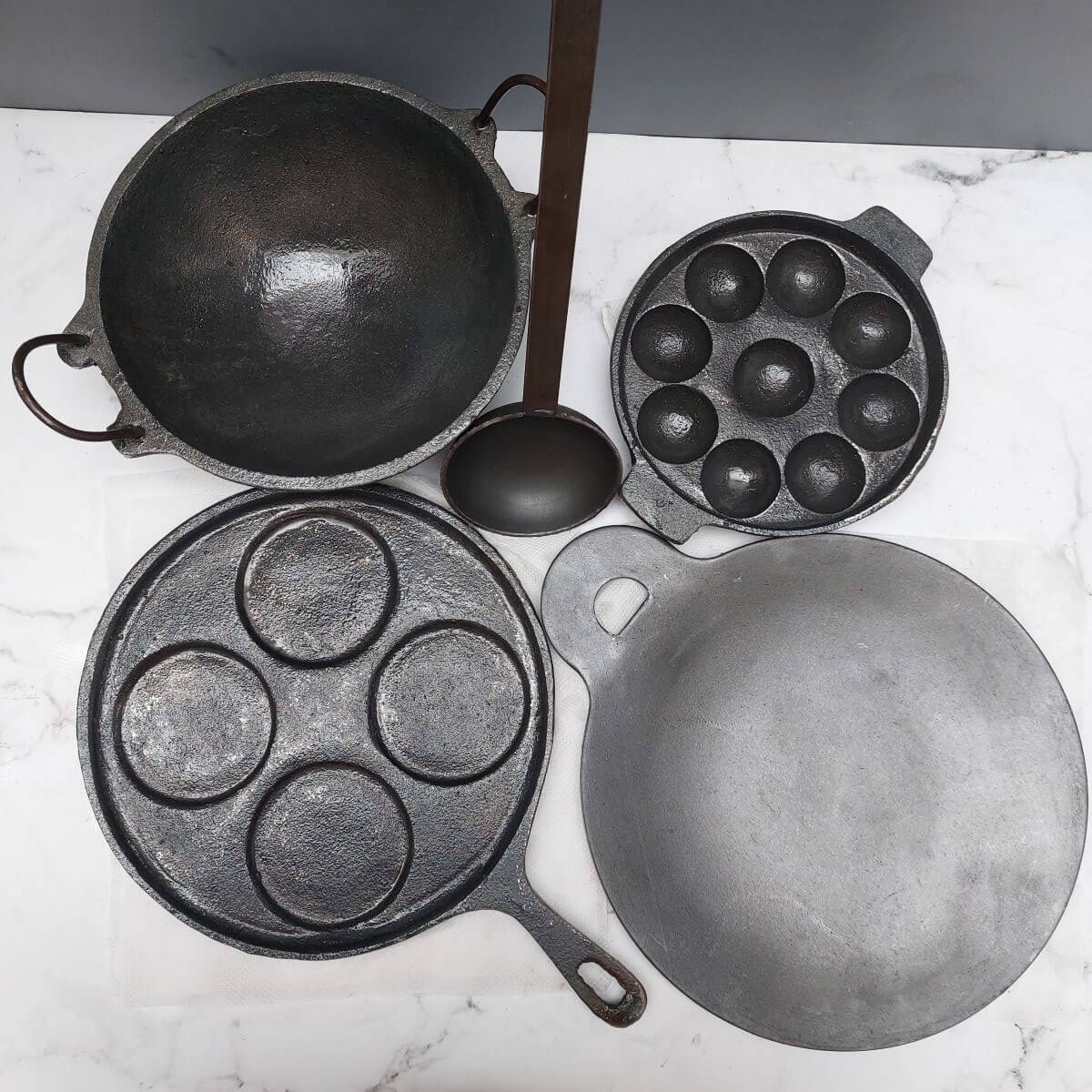 Cast Iron Breakfast Set-1-Zishta Traditional Cookware