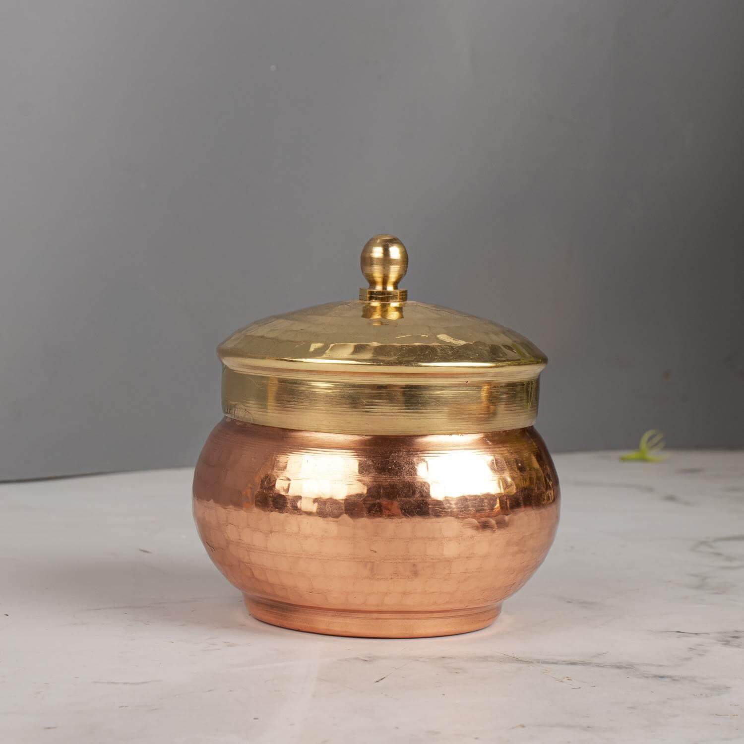 Copper Mukhwas Dabba-4-Zishta Traditional Home Decor