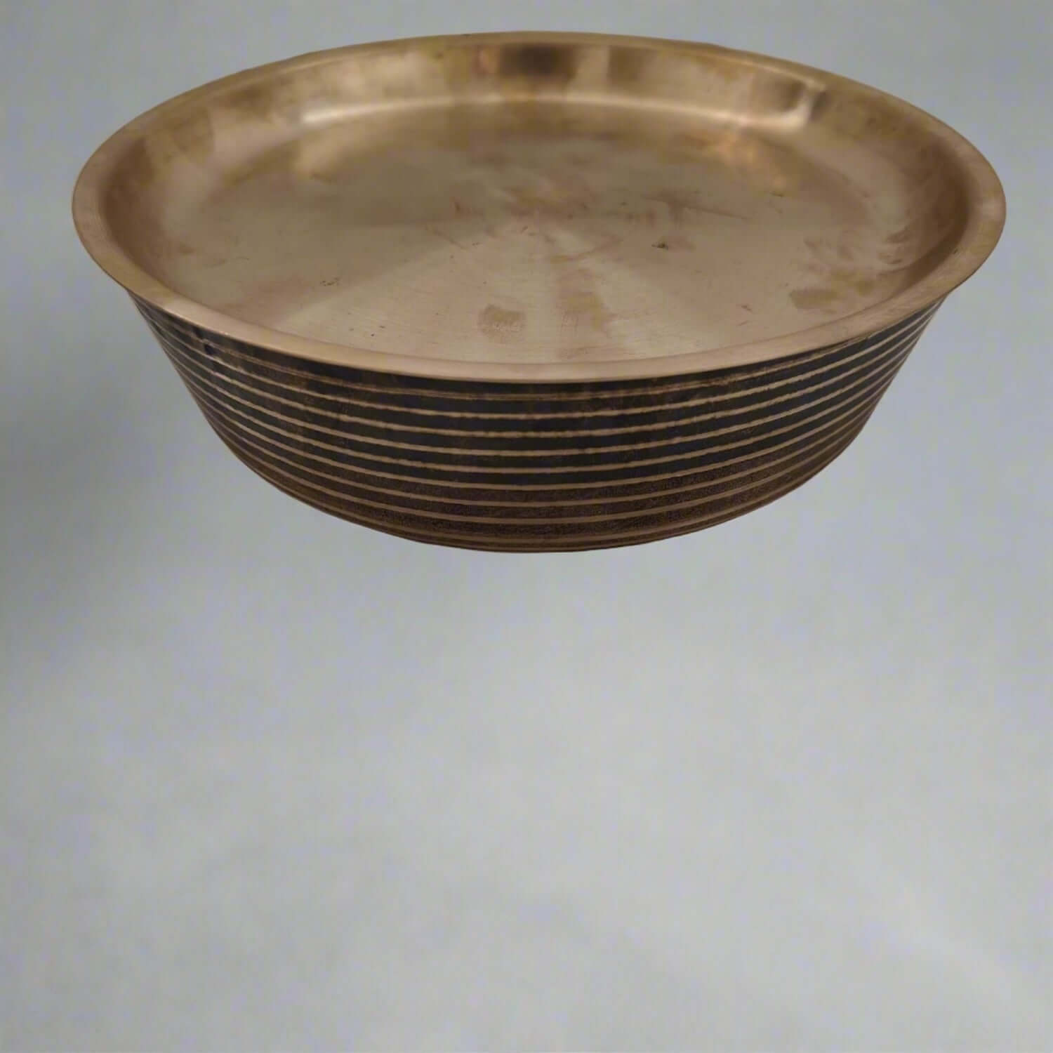 Kansa Serving Bowl With Lid Zishta