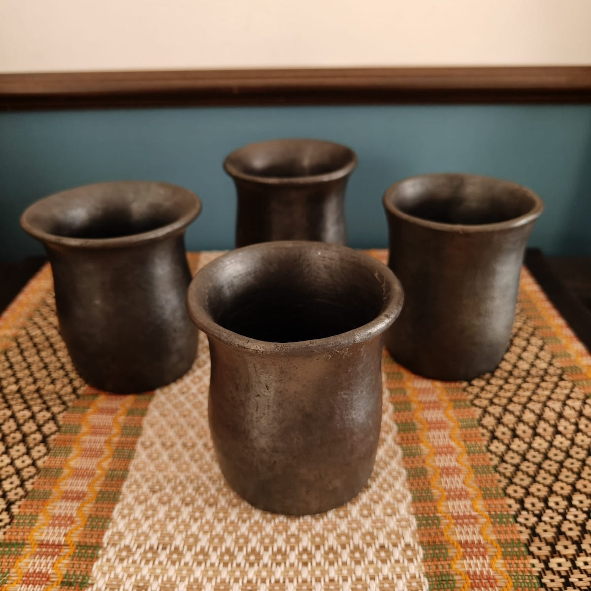 Manipur Black Pottery Water Mug