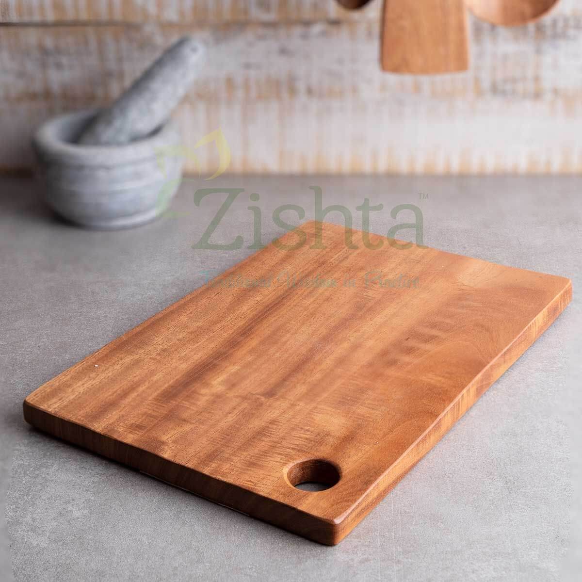 Neem Wood Chopping Board-Zishta Traditional Cookware