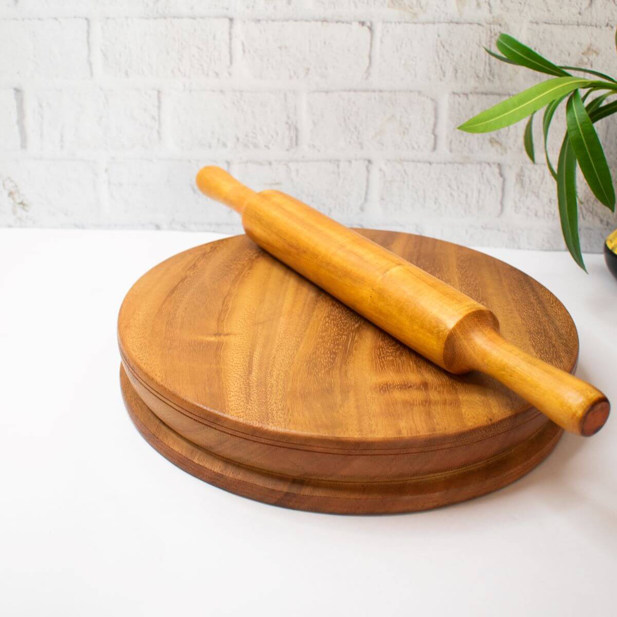 Neem Wood Chakla Belan-1-Zshta Kitchen Accessories