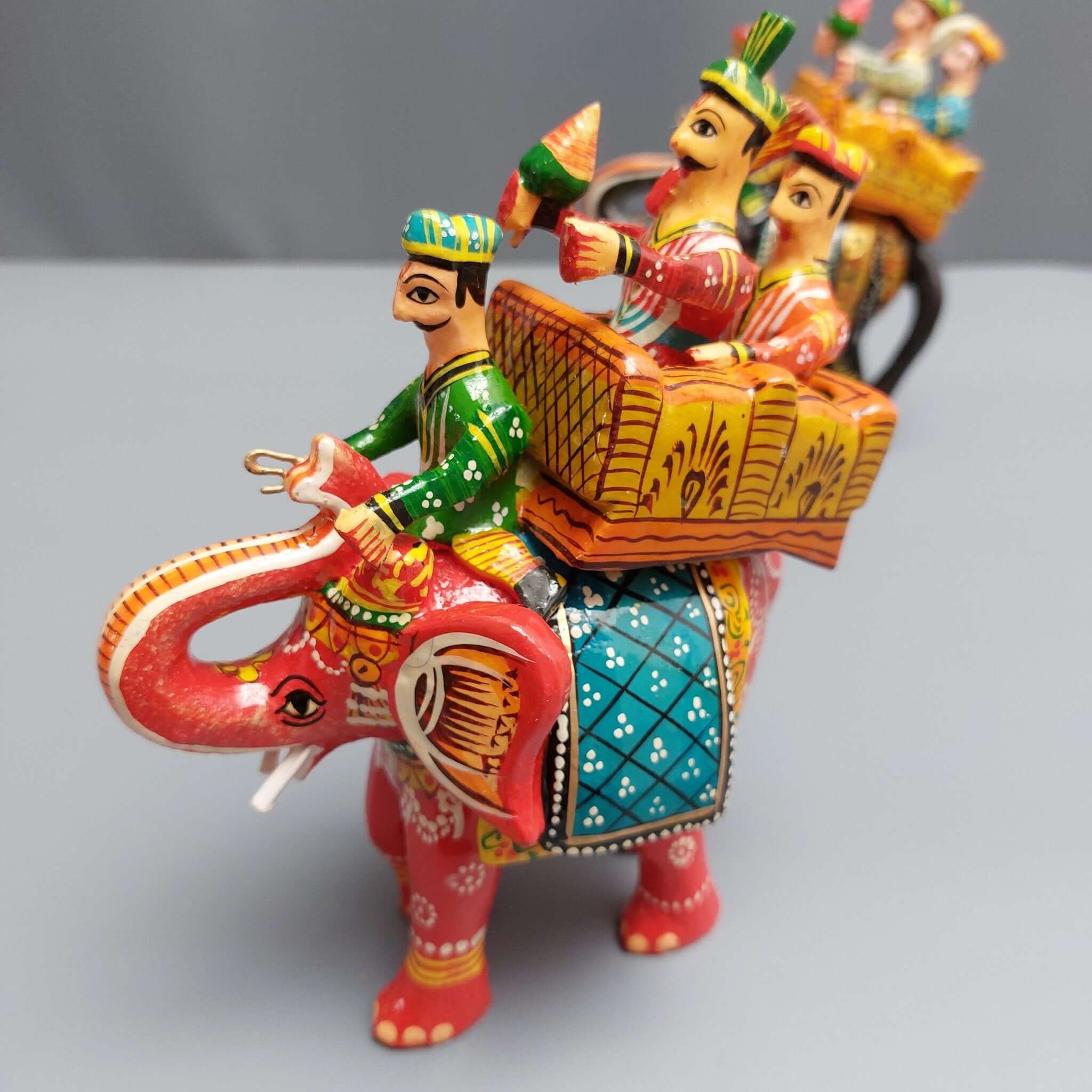 Howda Elephant Varanasi Rajdhani Elephant Howdah | Home Decor Toys | Zishta