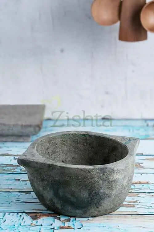 Soapstone Cookware Kalchatti (Treated)