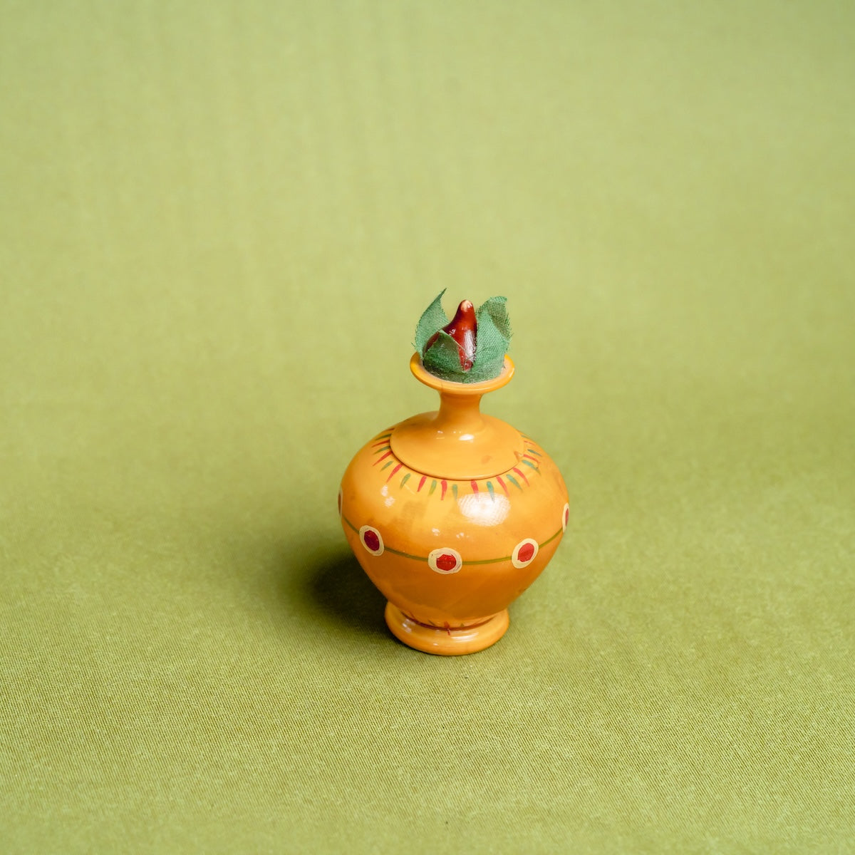 Kalash Set Of 5 | Wooden haldi kumkum dabba for gift