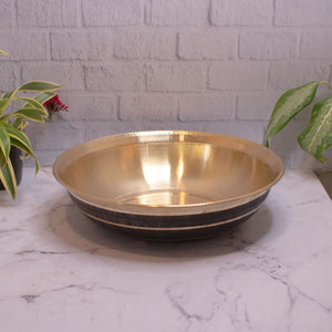 Handcrafted Brass Basin Paraat | Buy Online | Zishta.com