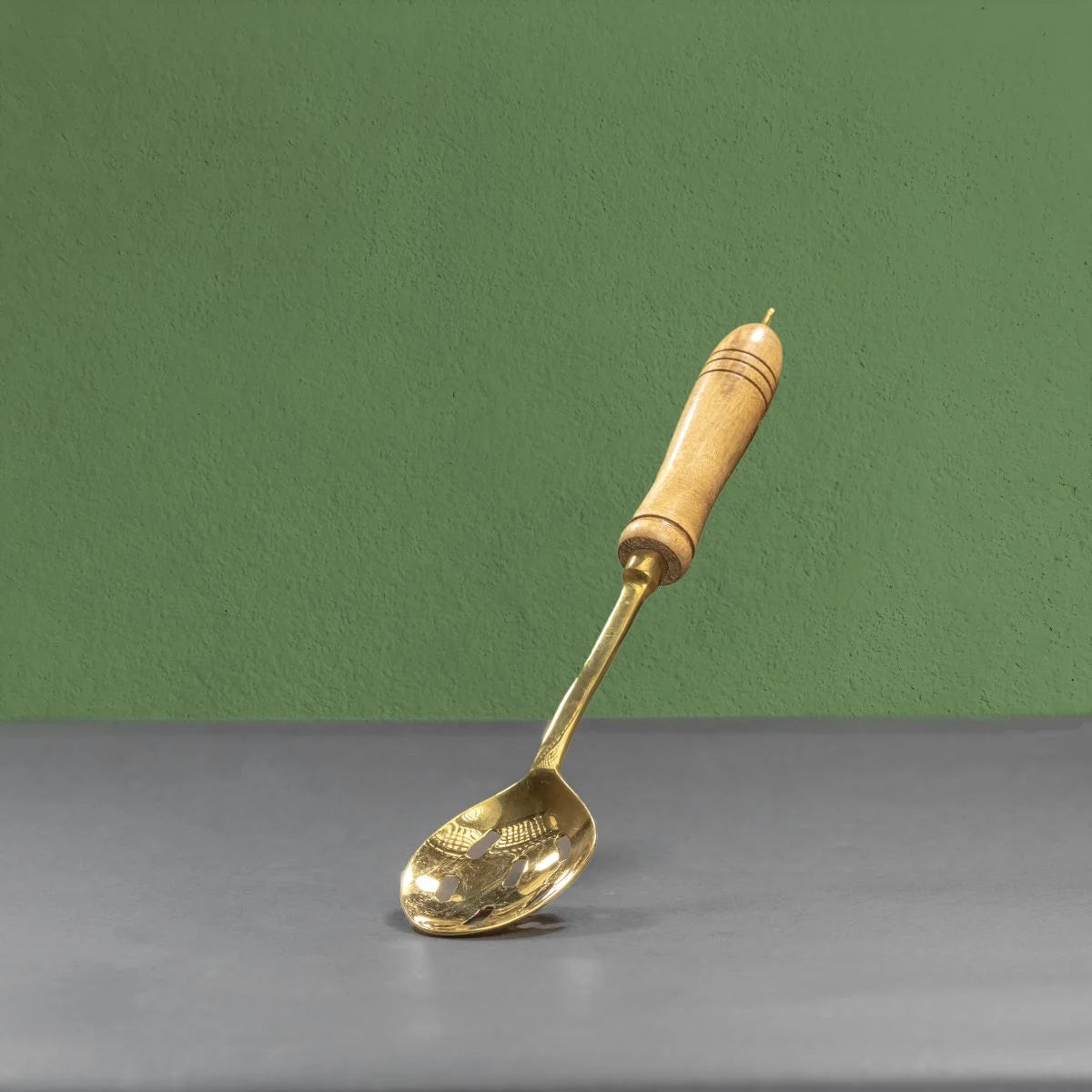 Brass Sabji Ladle-Zishta Traditional Kitchen Accessories
