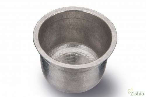 Eeya Chombu Tin Vessel Adukku Shape-2-Zishta Traditional Cookware