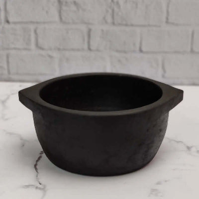 Handcrafted Soapstone Cookware Kalchatti Treated-Zishta Traditional Cookware