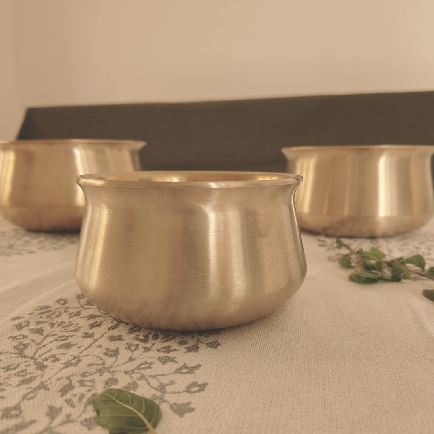 Kansa Tulsi Cookware Handi-8-Zishta Traditional Cookware