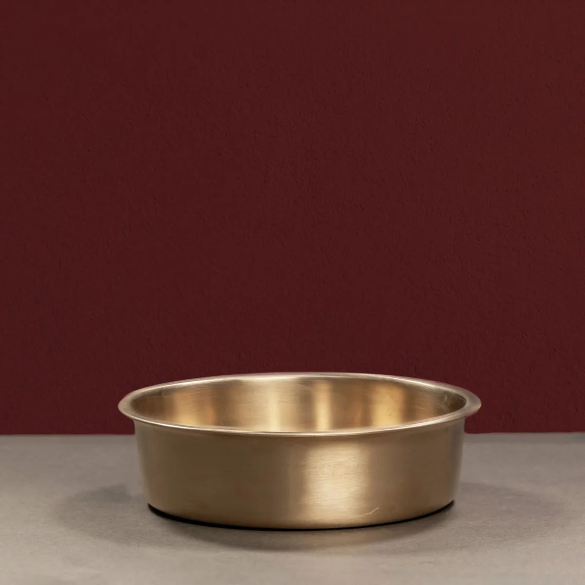 Kansa Tulsi Shallow Pan Tope-Zishta Traditional Bronze Cookware