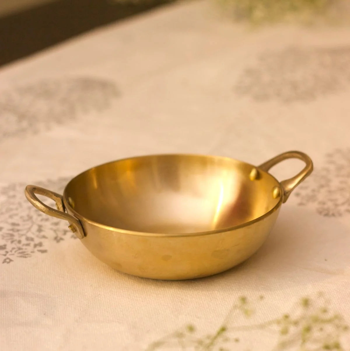 Kansa Tulsi Serveware Kadai-Zishta Traditional Serveware