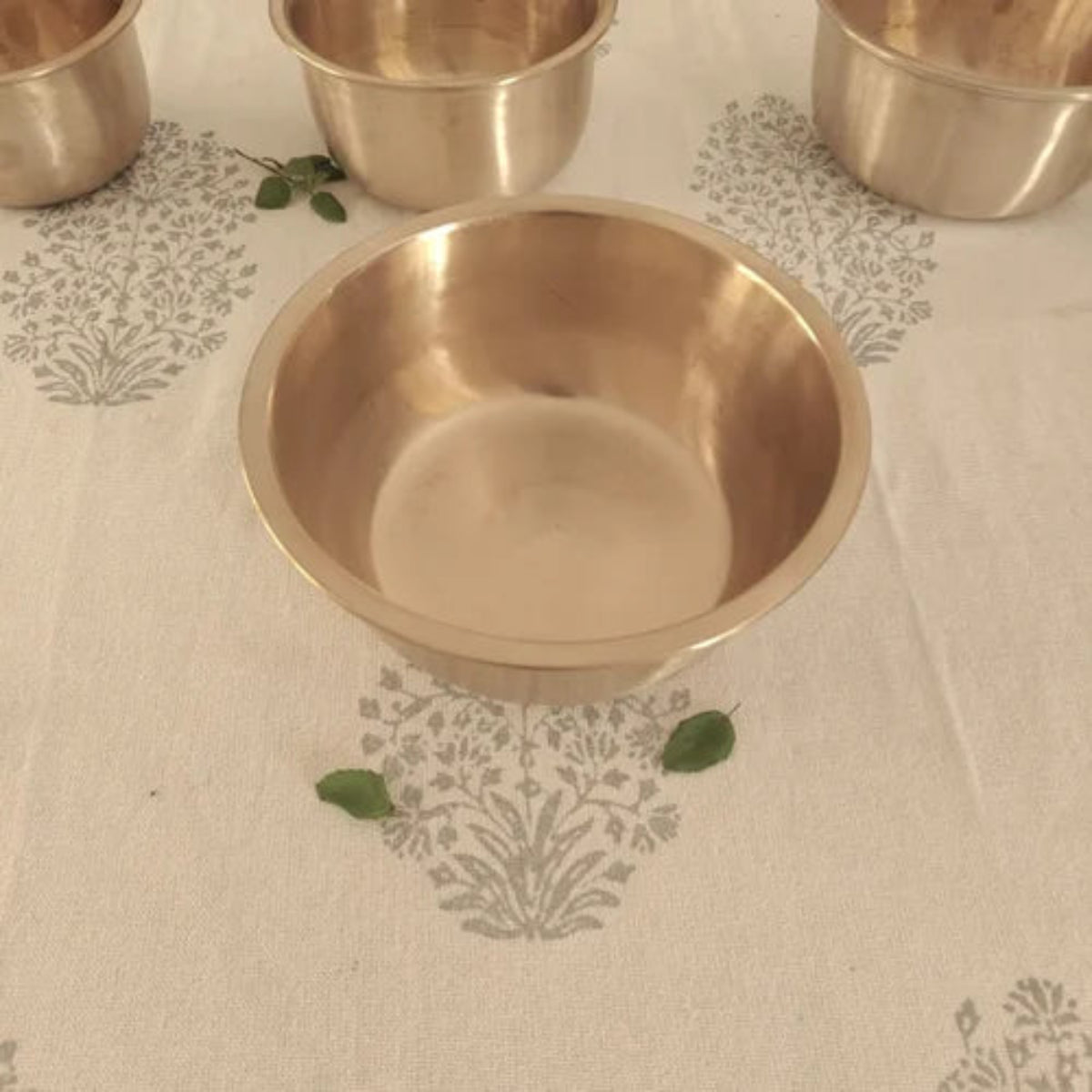 Kansa Tulsi Tope Tall Pot-3-Zishta Traditional Cookware