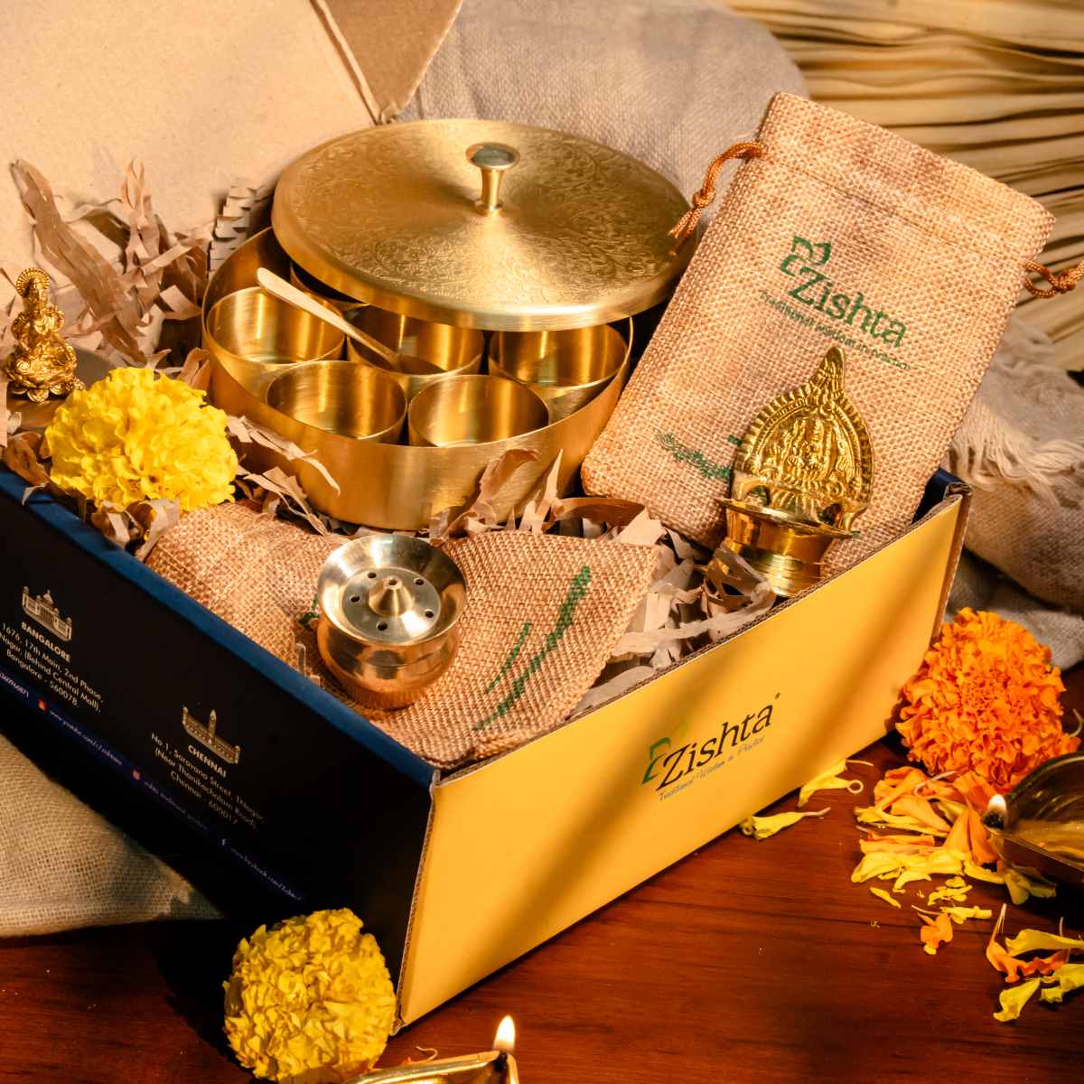 Lakshmi Pooja Gift Set-1-Zishta Gifting