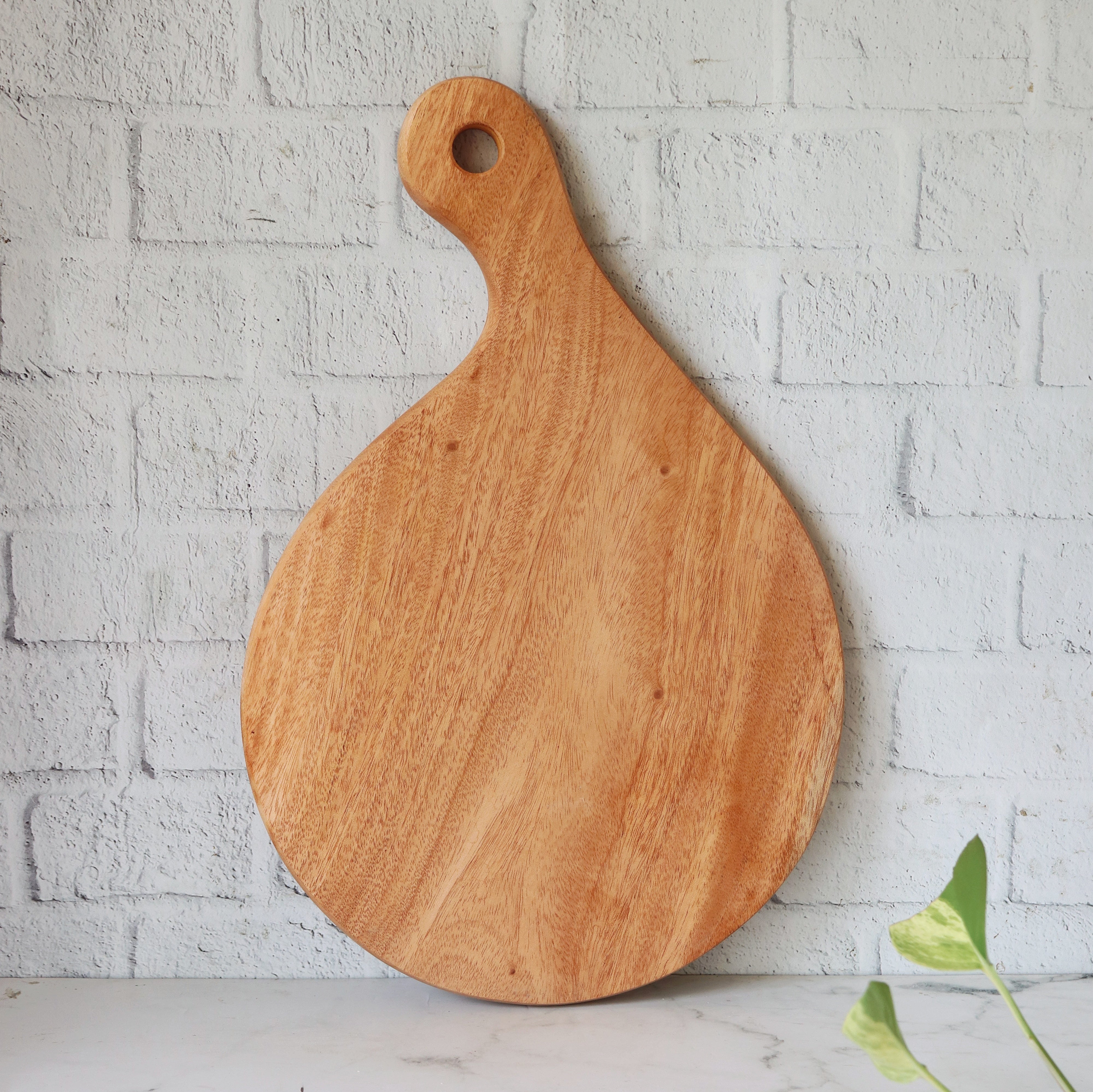Neem Wood Chopping Board Compact  Designer Shape