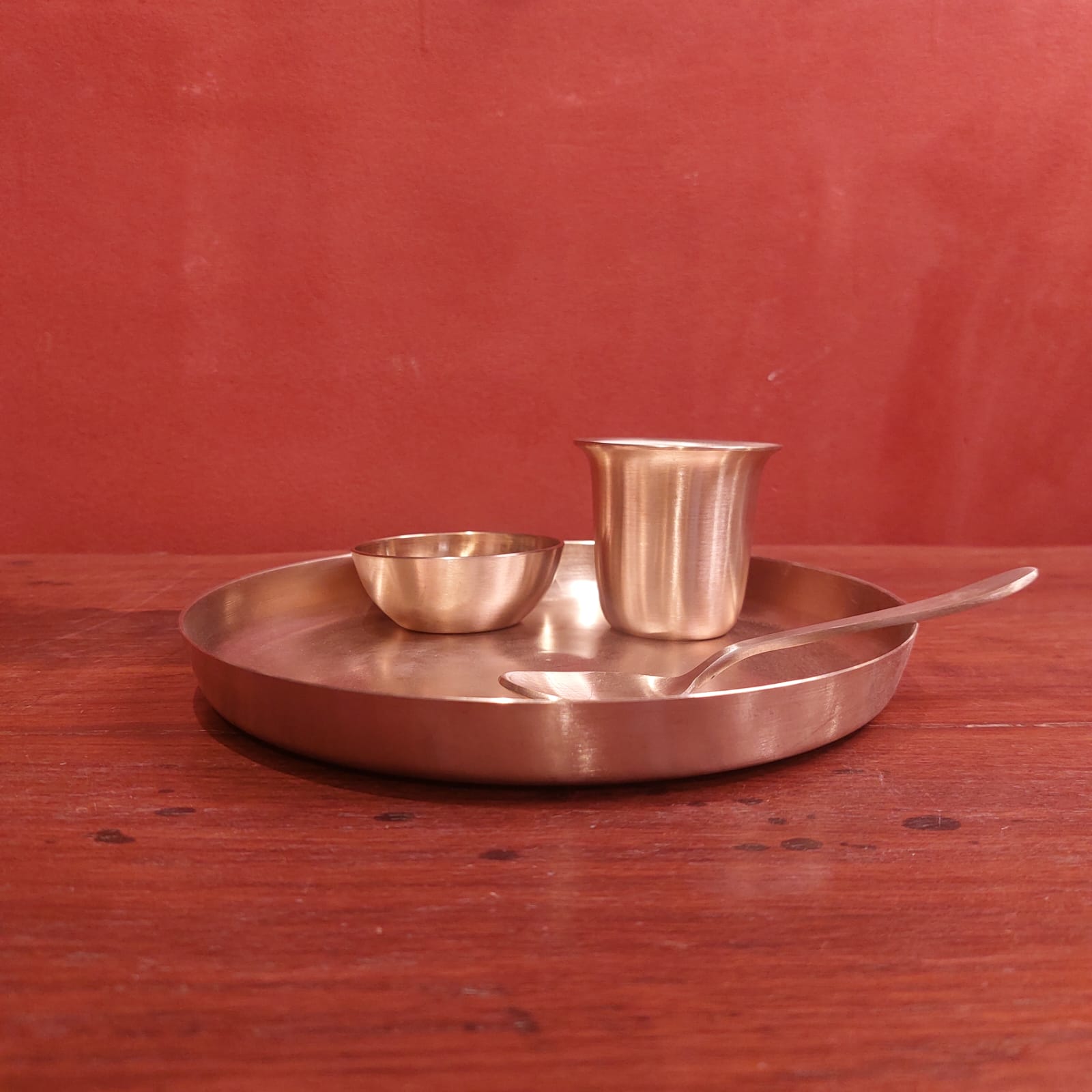 Pure Kansa Kids Dinner Thali Set-Zishta Kansa Seveware