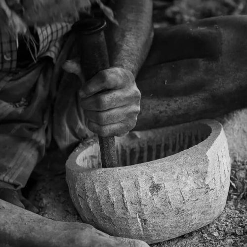 Soapstone Cookware Kalchatti Making-Zishta Traditional Cookware