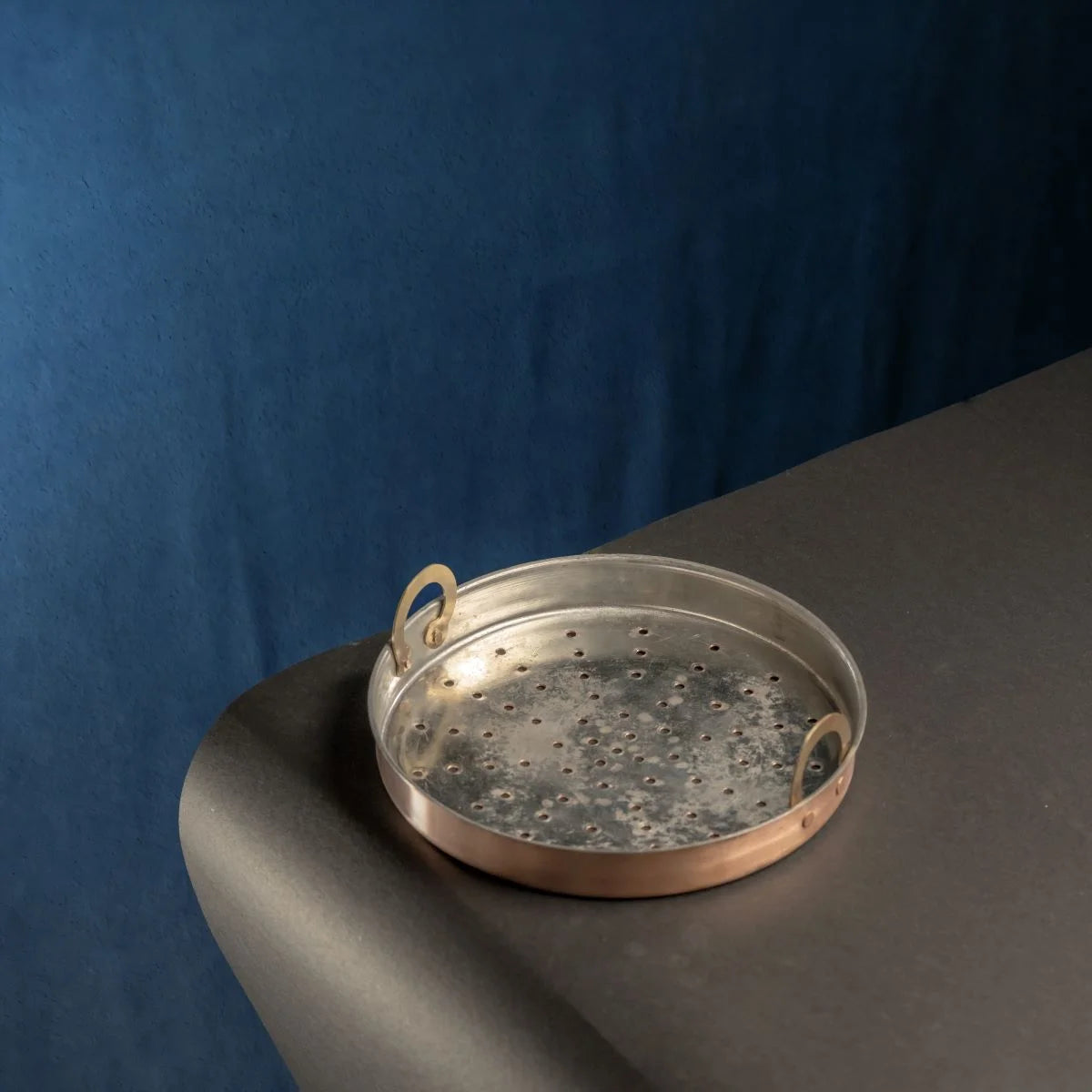 Traditional Copper Modal Patra-Steamer Vessel Steaming Plate-Zishta Traditional Cookware