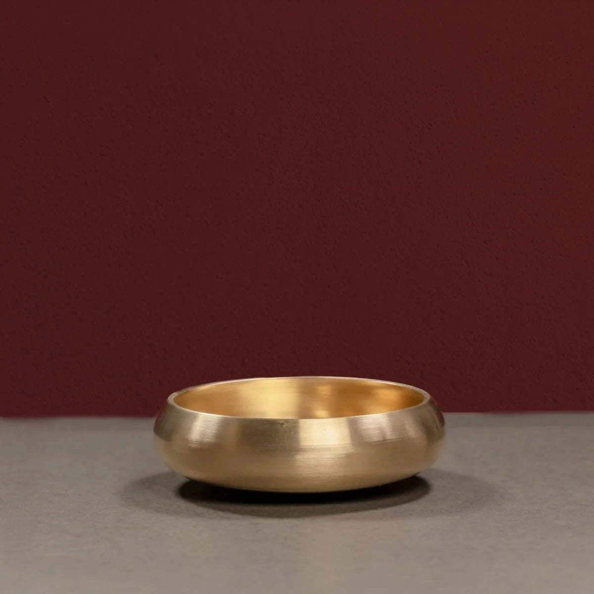 Tulsi Kansa Shrikhand Bowl-Zishta Traditional Serveware