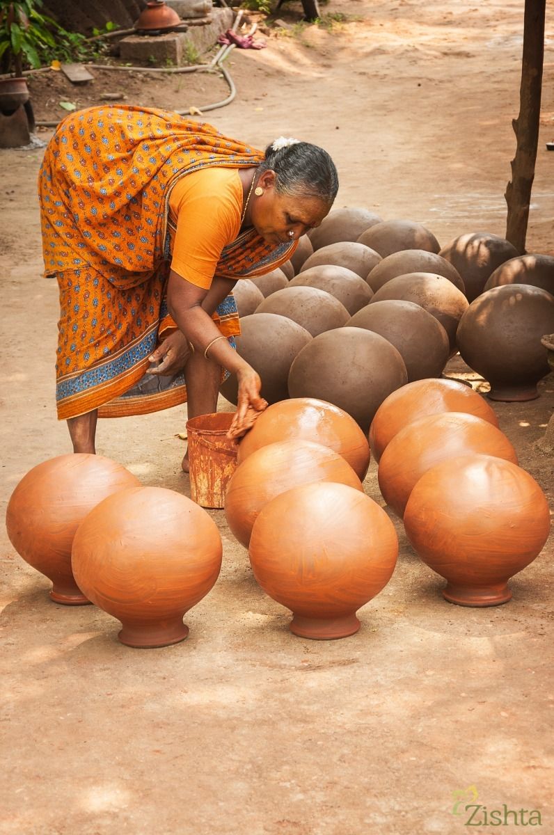 Clay Cooking Pot Making 2-Zishta Traditional Cookware
