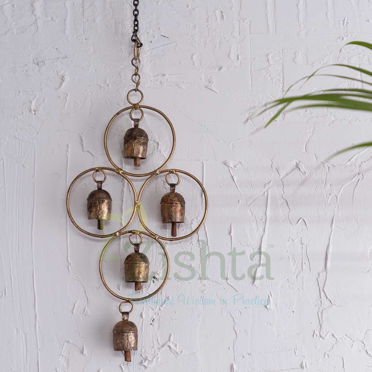 Copper Coated Iron Chimes- Golring 5