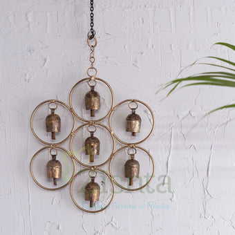 Copper Coated Iron Chimes- Golring 7