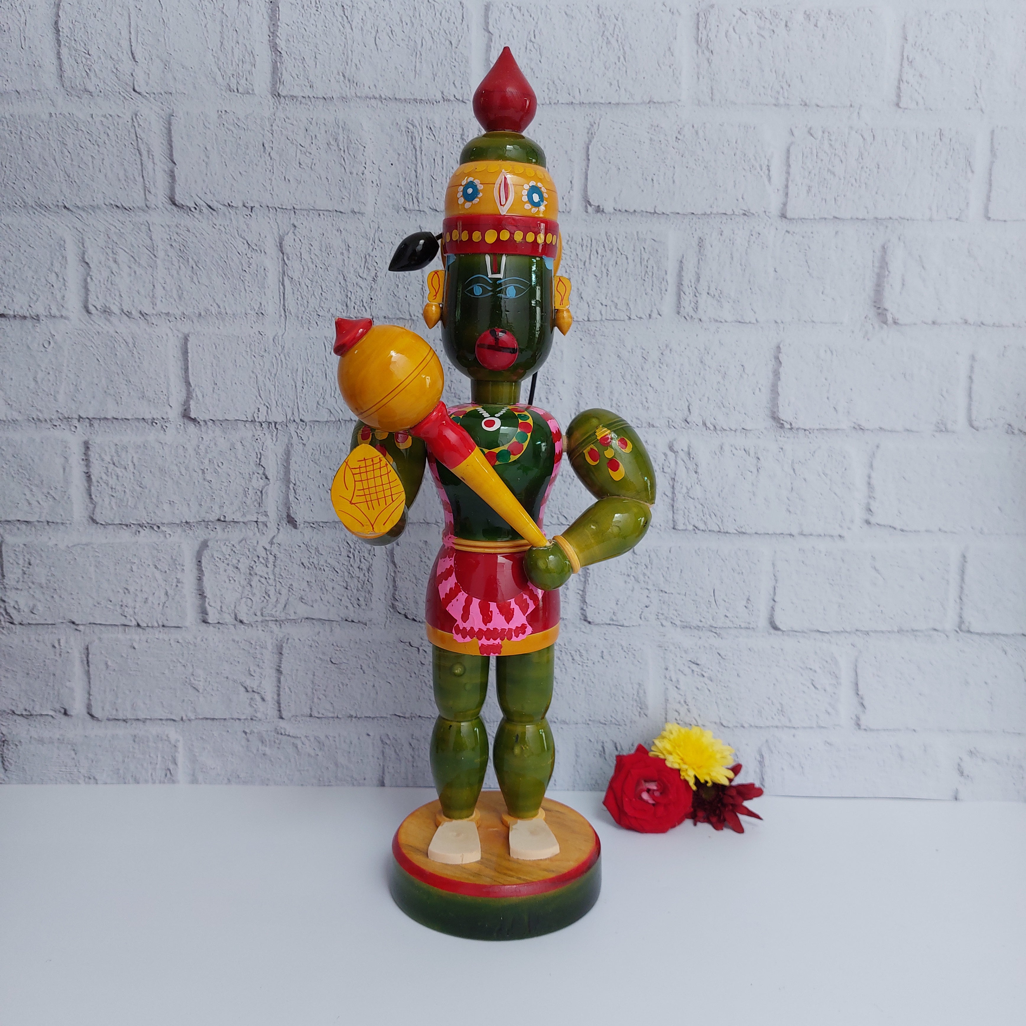 Etikoppaka Hanuman-Zishta Traditional Home Decor Toys