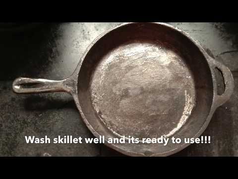 How To Season Cast Iron Skillet Video-Zishta Traditional Cookware