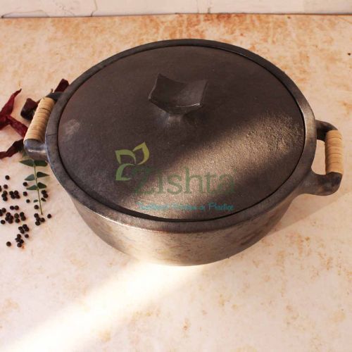 Manipur Black Pottery Casserole 3-Zishta Traditional Cookware